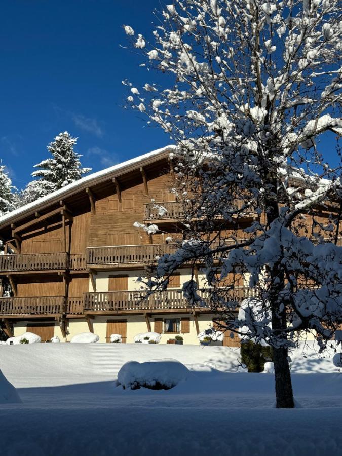 Chalet Le Repaire Proche Piste Megeve Bagian luar foto