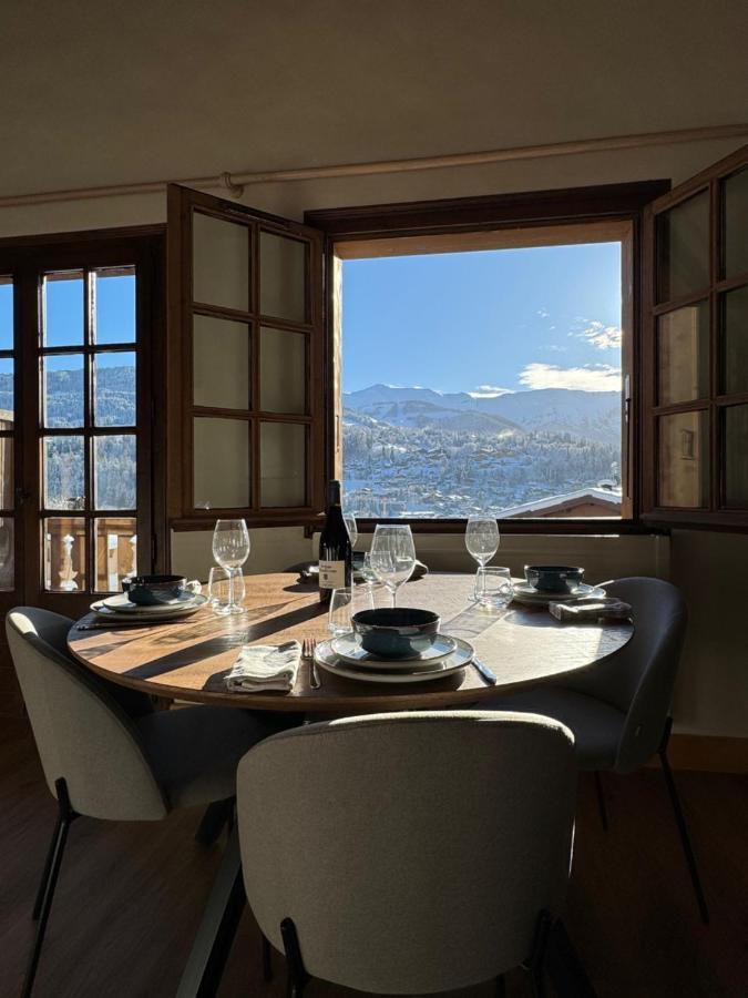 Chalet Le Repaire Proche Piste Megeve Bagian luar foto