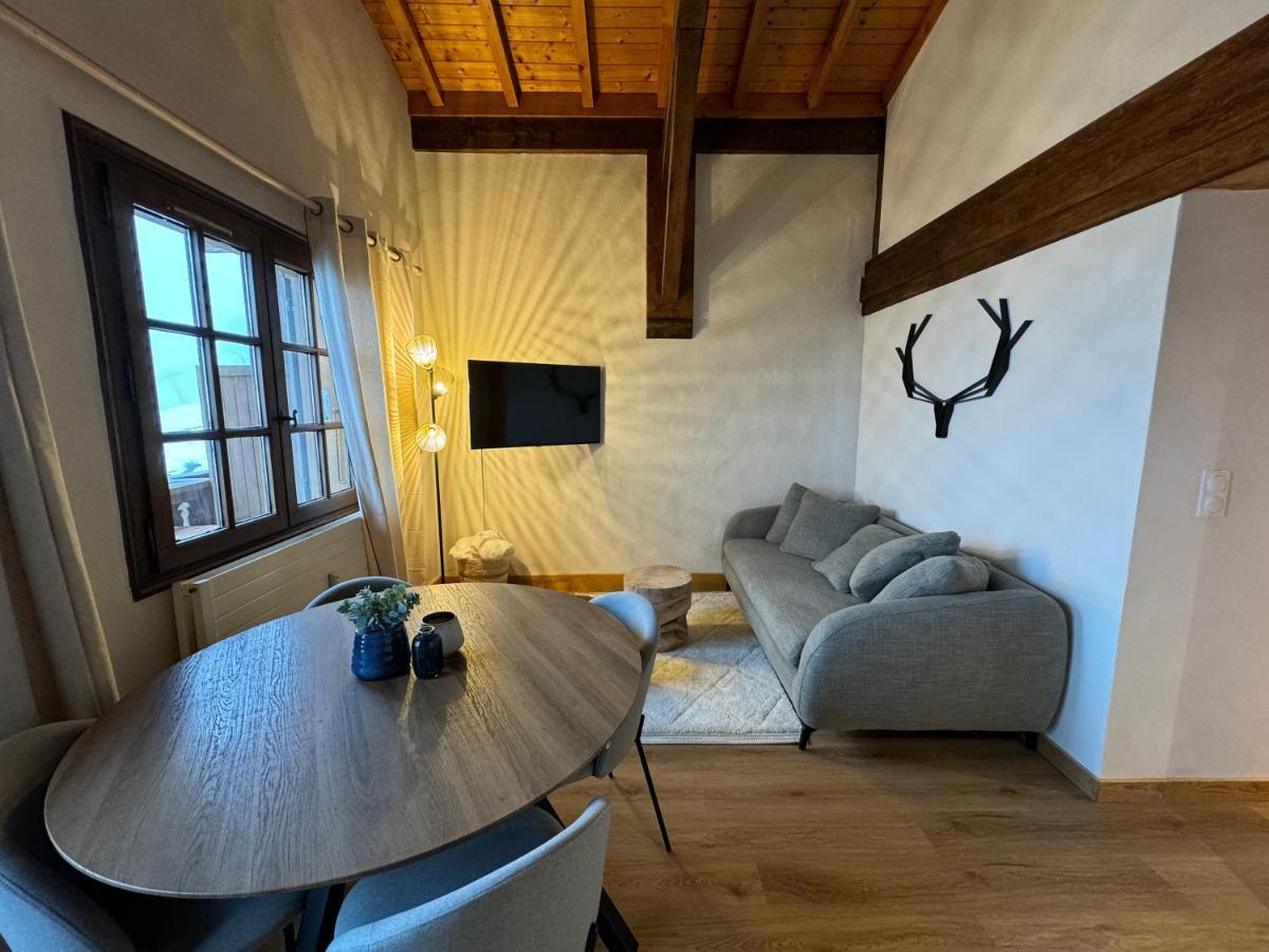 Chalet Le Repaire Proche Piste Megeve Bagian luar foto