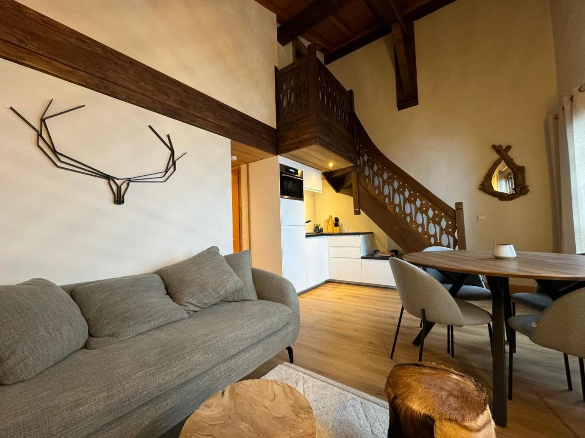 Chalet Le Repaire Proche Piste Megeve Bagian luar foto