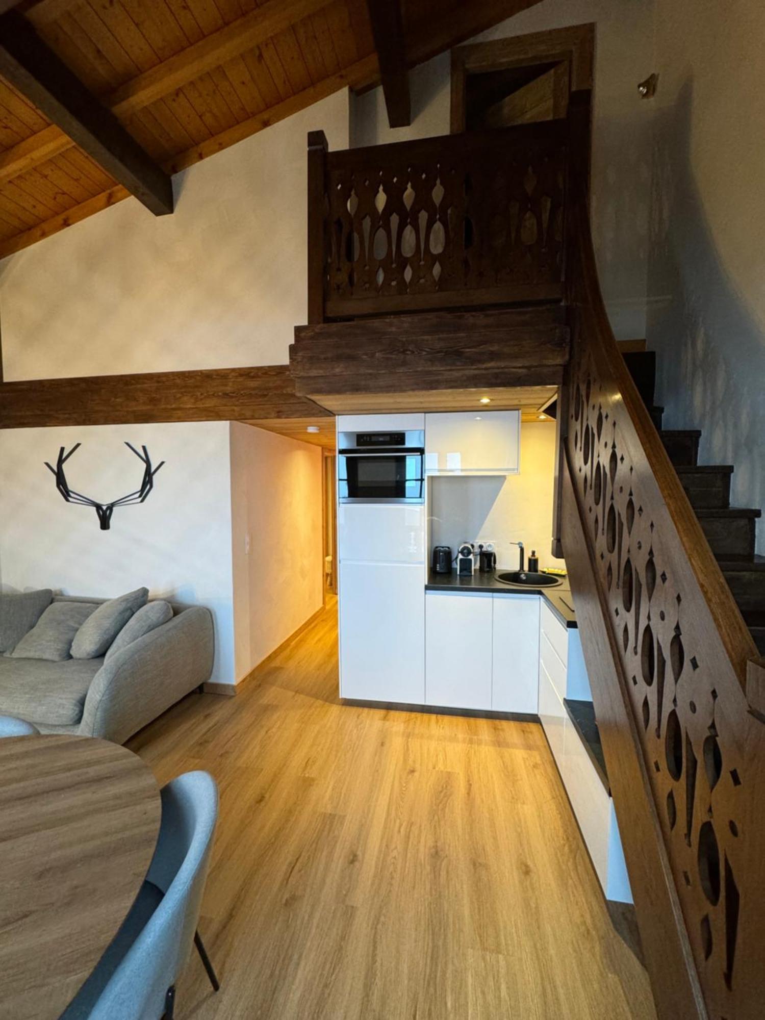 Chalet Le Repaire Proche Piste Megeve Bagian luar foto